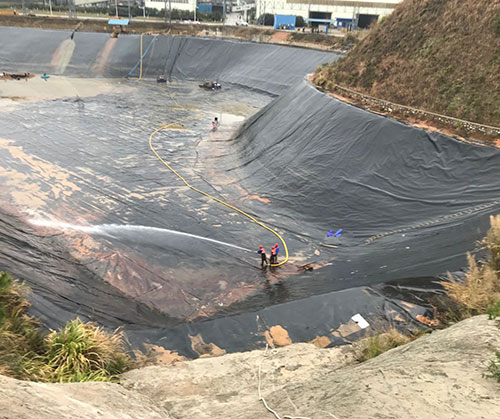 阳新废水池清理